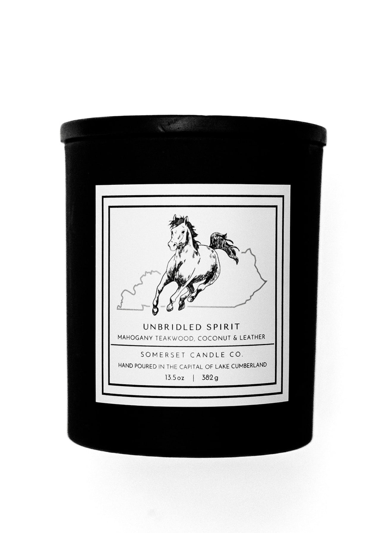 Unbridled Spirit 13.5oz Candle in Black Vessel