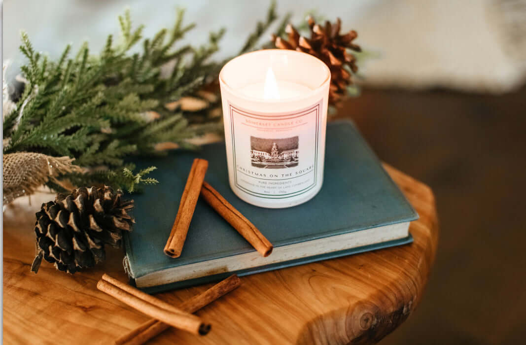 Christmas on the Square Candle