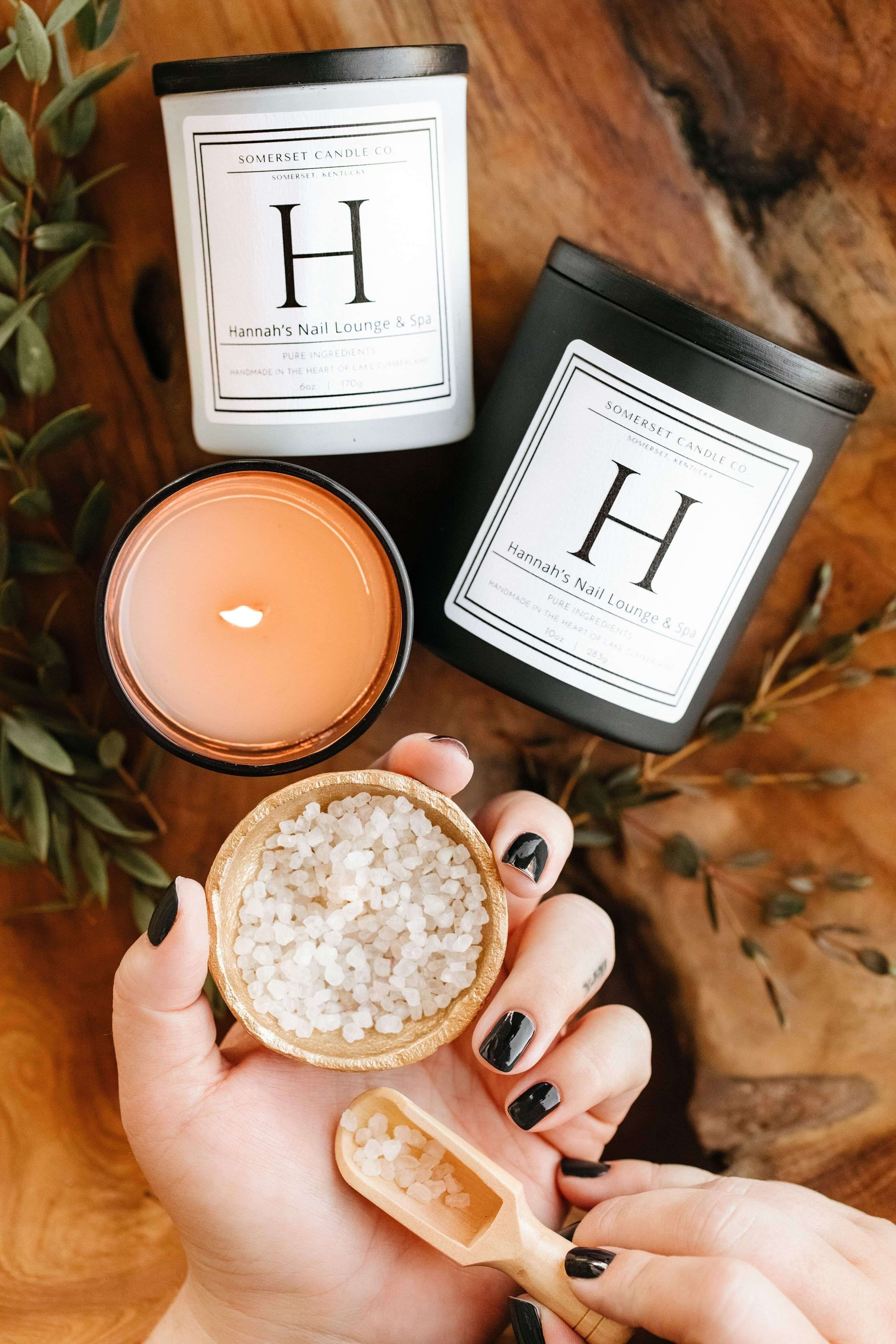 Hannah’s Nail Lounge & Spa Candle